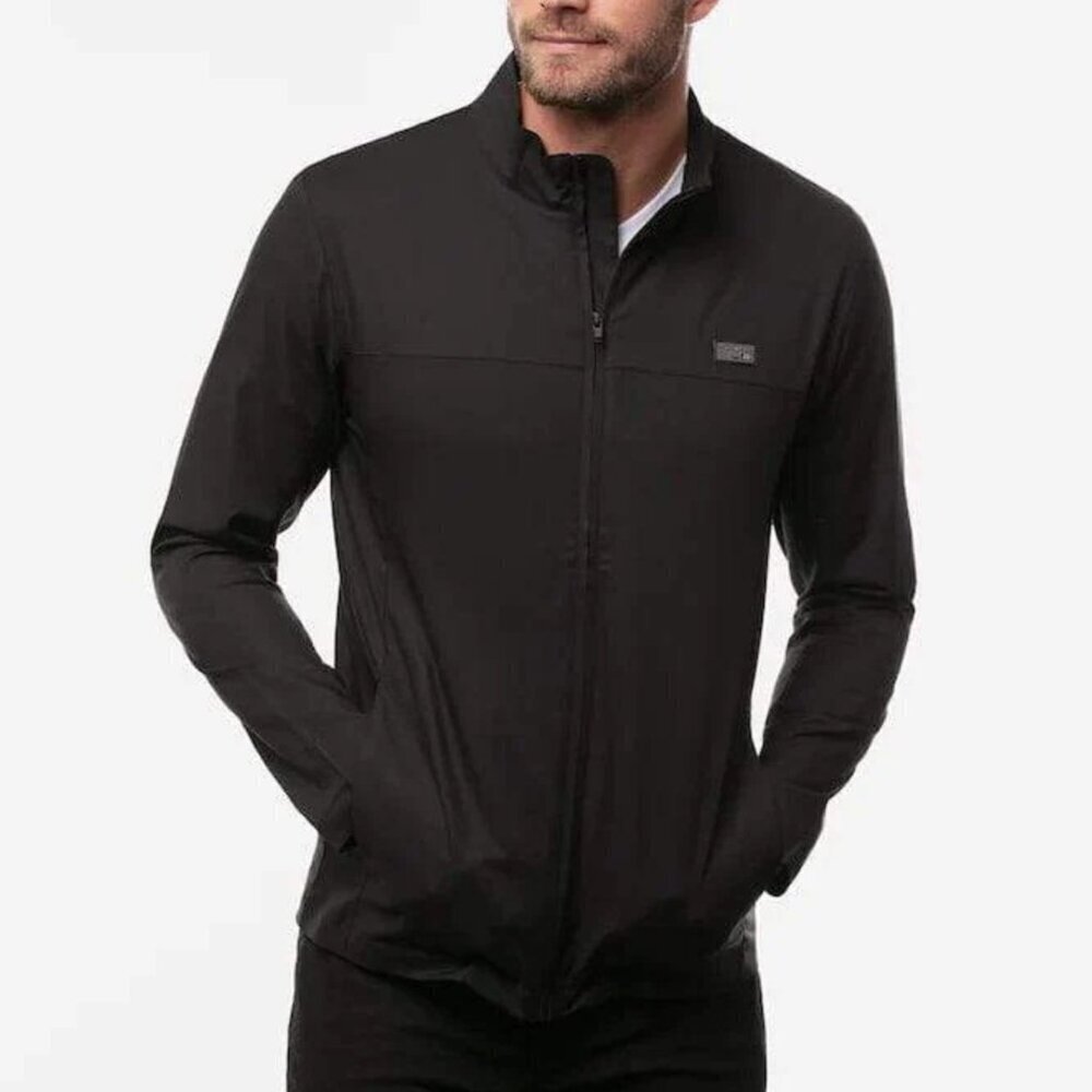 Travis Mathew Crystal Cove 2.0 Jacket Golf Lightweight Canucks Logo Vanbase